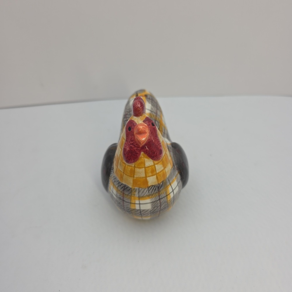 Debbie Mumm Sakura Cow Chicken Salt Pepper Shakers Farm Country Kitchen Set NOTE - Picture 11 of 16